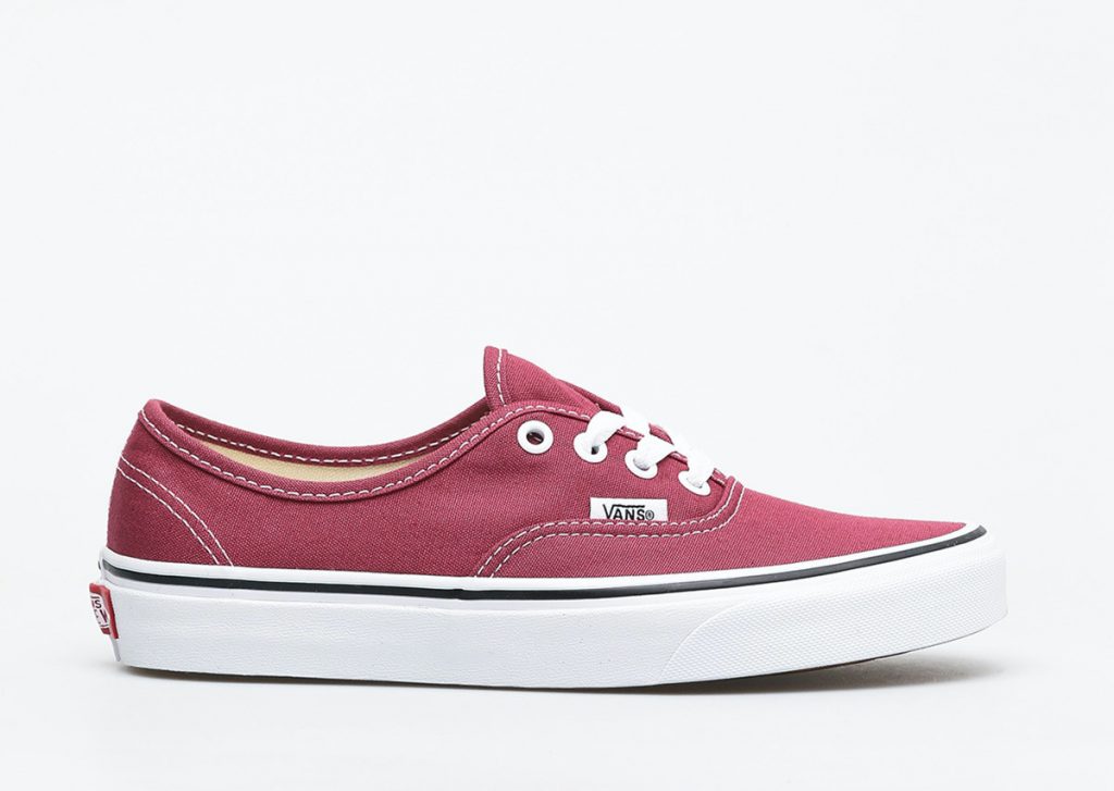 Vans Color Theory Authentic Shoes “Dry Rose True White